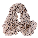 Chiffon Scarf - Cat Print