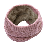 Solid Chunky Knit Collar