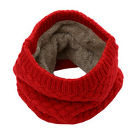 Solid Chunky Knit Collar