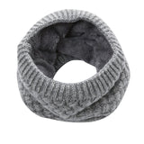 Solid Chunky Knit Collar