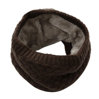 Solid Chunky Knit Collar