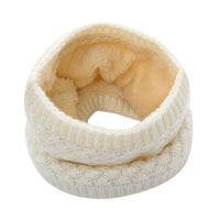 Solid Chunky Knit Collar