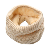 Solid Chunky Knit Collar