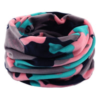 Collar Scarf - Printed Brushed Fleece