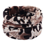 Collar Scarf - Printed Brushed Fleece