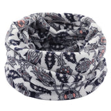 Collar Scarf - Printed Brushed Fleece