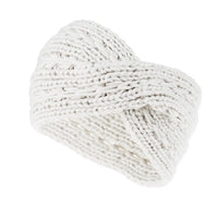 Knit Headband - Cross Braided Ear Warmer