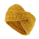 Knit Headband - Cross Braided Ear Warmer