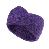 Knit Headband - Cross Braided Ear Warmer