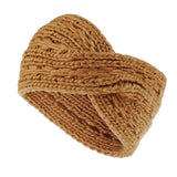 Knit Headband - Cross Braided Ear Warmer