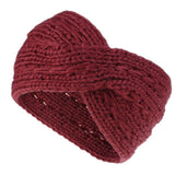 Knit Headband - Cross Braided Ear Warmer